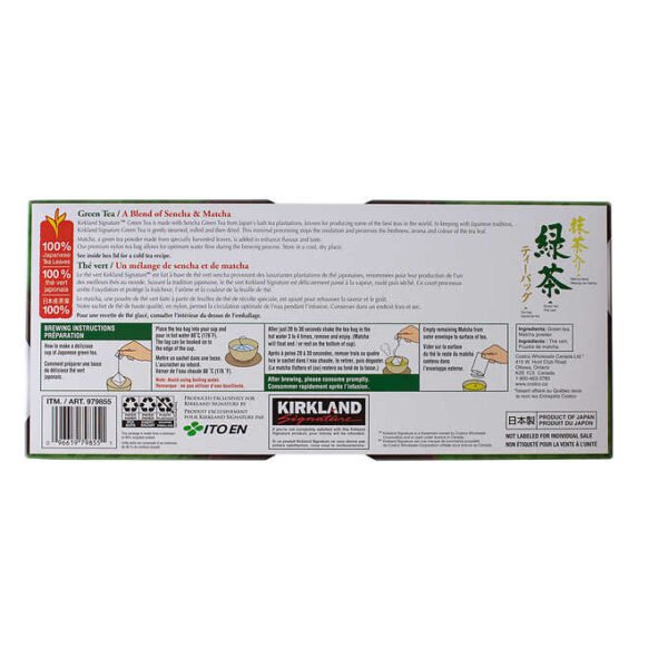 Kirkland Signature Green Tea, 100-pack - Image 2