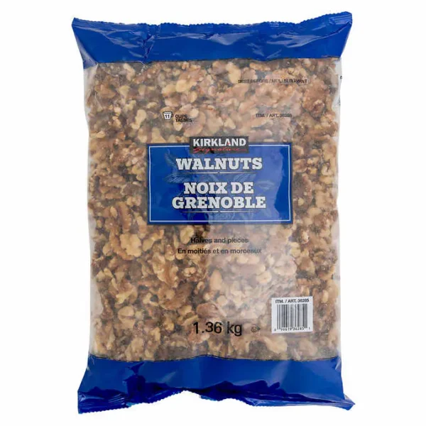 Kirkland Signature Shelled Walnuts, 1.36 kg