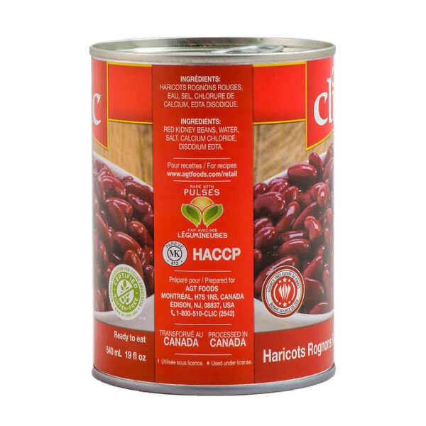 Clic Red Kidney Beans, 12 x 540 mL - Image 4