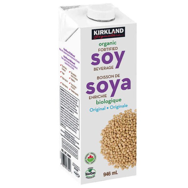 Kirkland Signature Organic Soy Beverage, 946 mL, 6-count - Image 3